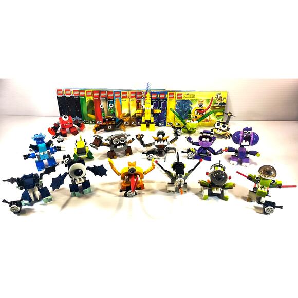 LEGO Mixels LOT OF 17 COMPLETE SETS, Used, See Pics/Description! - Picture 1 of 8
